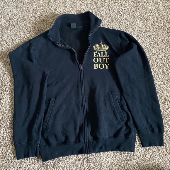 Jackets & Blazers - Fall out boy zipup jacket, under the cork tree (M)